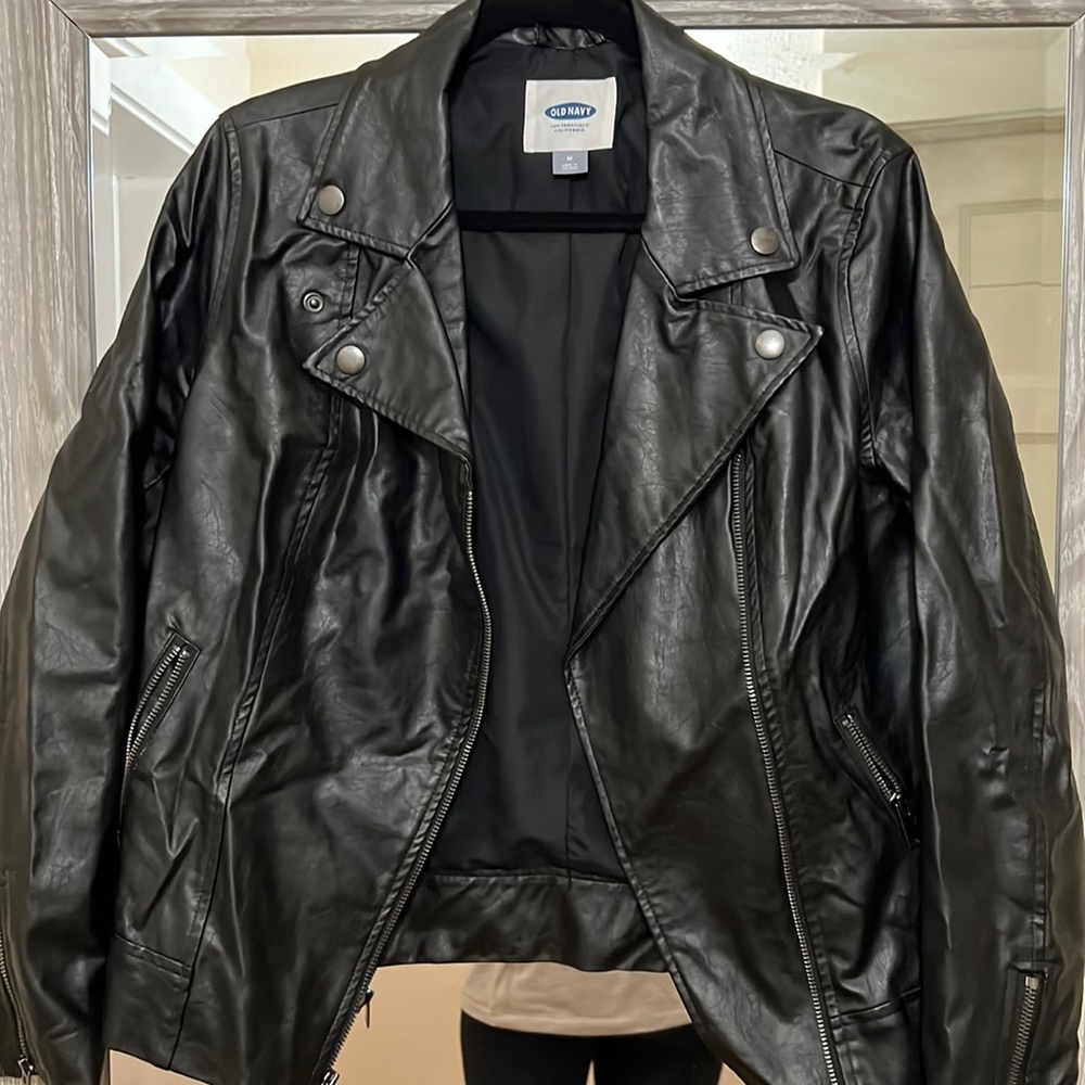 Leather jacket